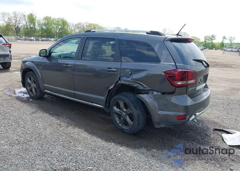 2015 Dodge Journey Crossroad из США, поврежденный, VIN 3C4PDDGG3FT593636
